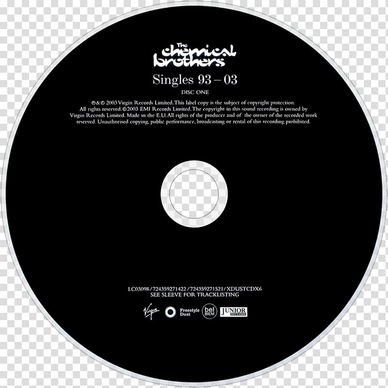 Compact disc C-h-e-m-i-c-a-l Product design The Chemical Brothers Wraith Squadron, Chemical Brothers transparent background PNG clipart