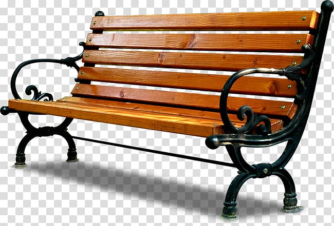 brown wooden bench, Bench Park Seat Chair, chair transparent background PNG clipart