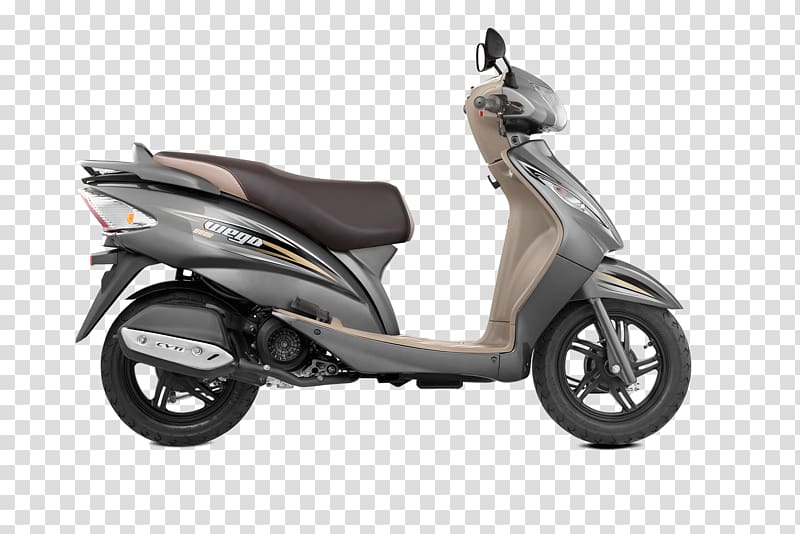 Scooter TVS Wego TVS Jupiter TVS Motor Company Motorcycle, scooter transparent background PNG clipart