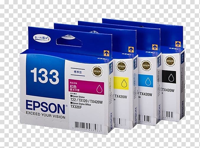 Hewlett-Packard Ink cartridge Epson Toner cartridge, Ink Refills transparent background PNG clipart