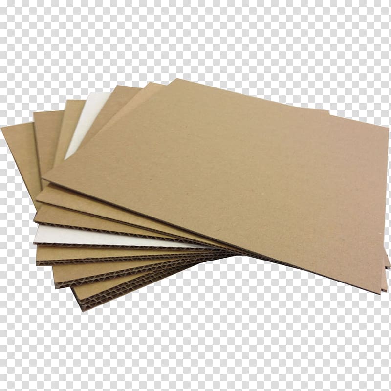 Paperboard cardboard Corrugated fiberboard Packaging and labeling, box transparent background PNG clipart