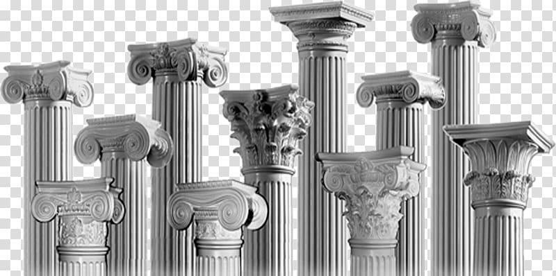 Capital Column Architecture Classical order Corinthian order, column transparent background PNG clipart