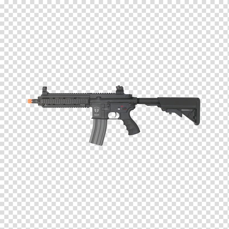 M4 carbine Airsoft Guns Heckler & Koch HK416 Rifle, m4 a1 m16 airsoft gun transparent background PNG clipart