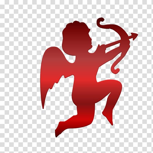 Cherub Silhouette Cupid Angel, others transparent background PNG clipart
