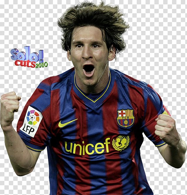 Lionel Messi FC Barcelona Team sport Jersey La Liga, lionel messi transparent background PNG clipart