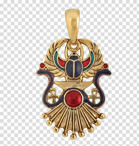 Ancient Egypt Scarab Charms & Pendants Necklace Jewellery, necklace transparent background PNG clipart