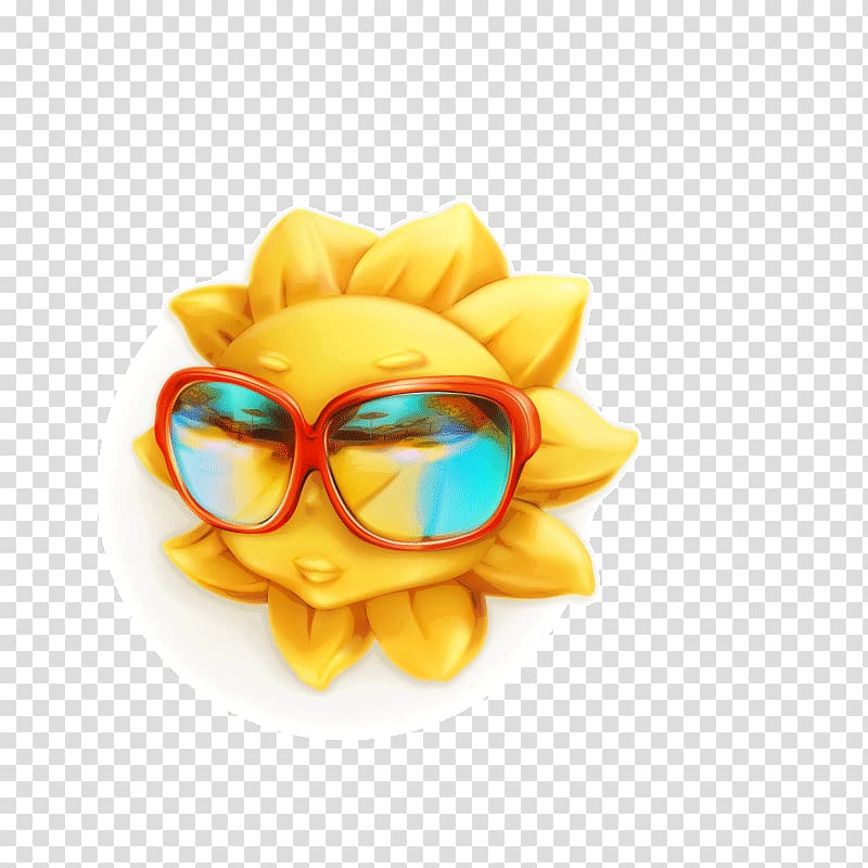 illustration, Sun element transparent background PNG clipart
