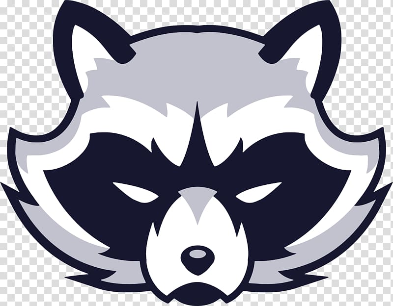 gray raccoon , Raccoon Logo , raccoon transparent background PNG clipart
