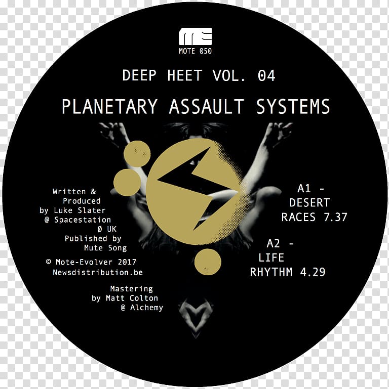 Deep Heet Vol. 4 Phonograph record Mote-Evolver Music Random Kingdom, Luke Slater transparent background PNG clipart