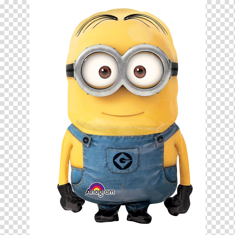 Dave the Minion Balloon Minions Despicable Me Party, balloon transparent background PNG clipart
