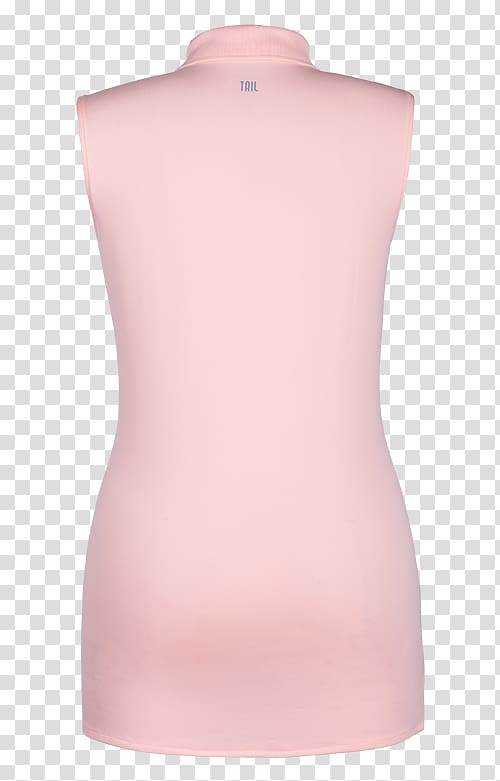 Sleeve Shoulder Pink M RTV Pink, sleeveless transparent background PNG clipart