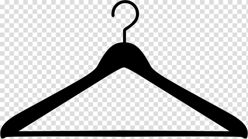 white clothes hanger , Clothes hanger Clothing Coat, hanger transparent background PNG clipart