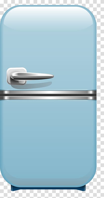 Refrigerator Drawing , Blue refrigerator door transparent background PNG clipart