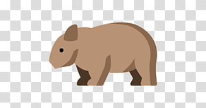 cartoon wombat