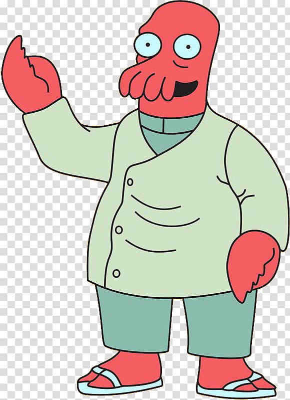 Leela Zoidberg Bender Philip J. Fry Professor Farnsworth, futurama transparent background PNG clipart