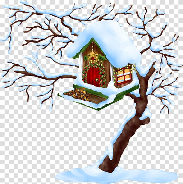 Christmas Winter , Beautiful snow transparent background PNG clipart