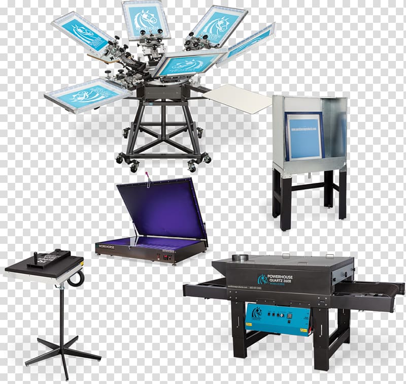 Screen printing Clothes dryer Machine Curing, others transparent background PNG clipart