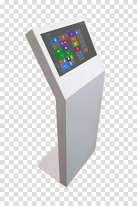 Interactive Kiosks Totem multimediale Touchscreen, touch screen transparent background PNG clipart
