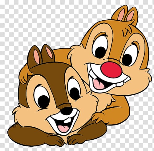 Chip and Dale transparent background PNG clipart