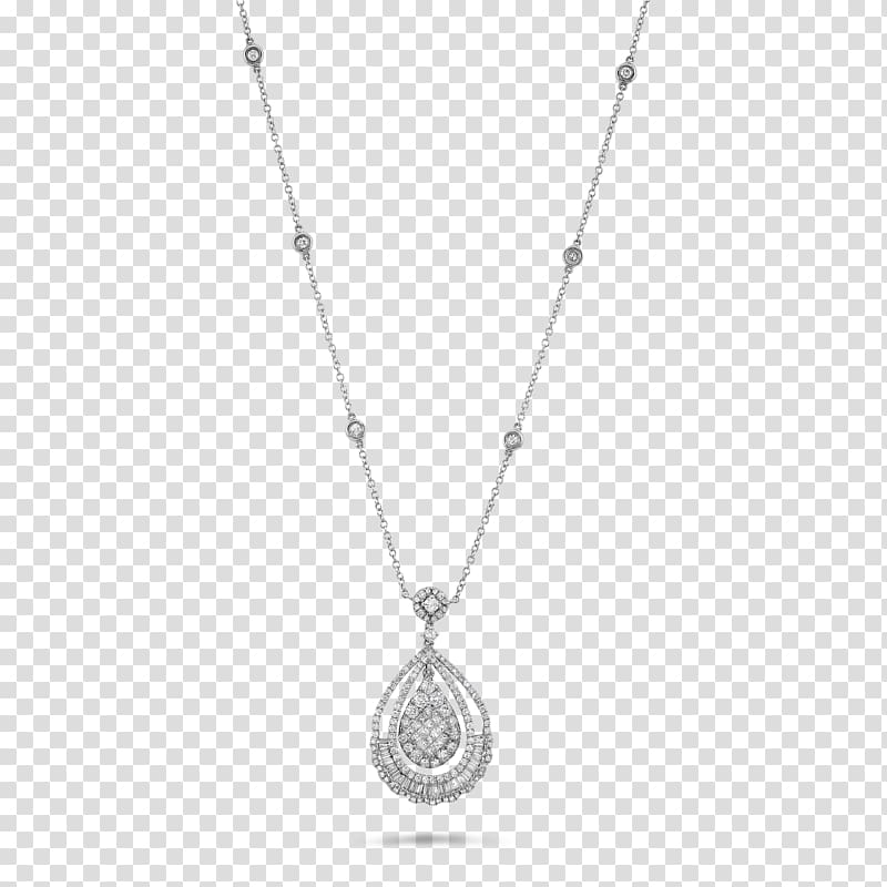 Necklace Earring Jewellery Charms & Pendants Silver, NECKLACE transparent background PNG clipart