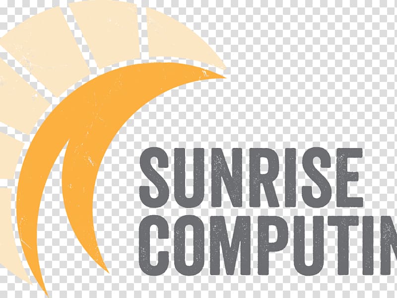 Sunrise Computing Logo Computer Graphic design Brand, mount shasta weed california transparent background PNG clipart