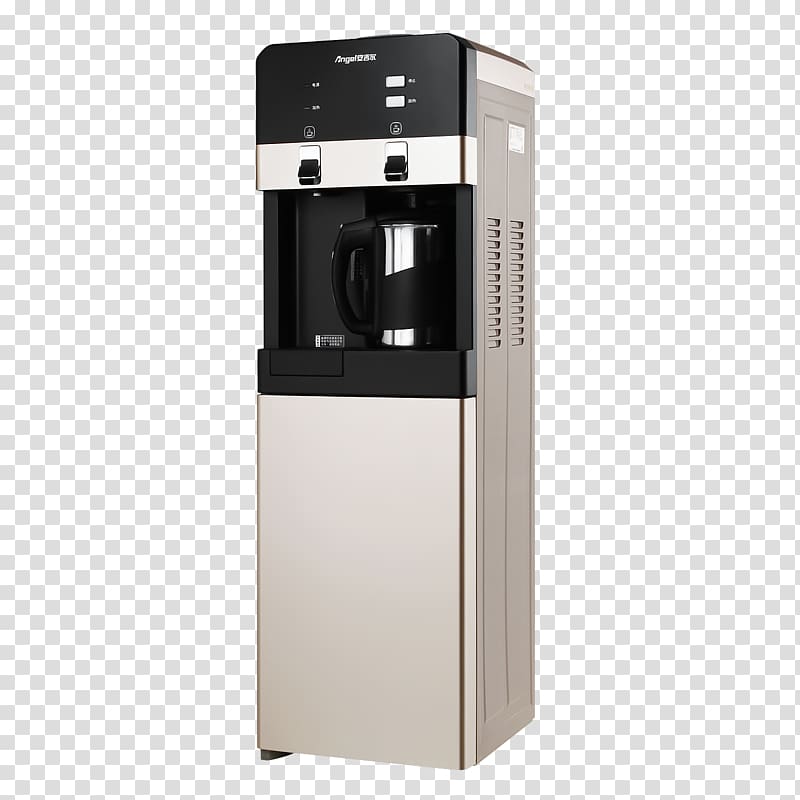 Water cooler Drinking Refrigeration, Angel drinking fountains side view transparent background PNG clipart
