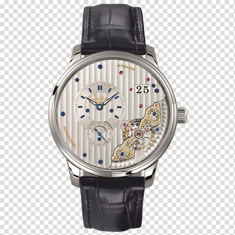 Glashütte Original Watch Movement Strap, watch transparent background PNG clipart