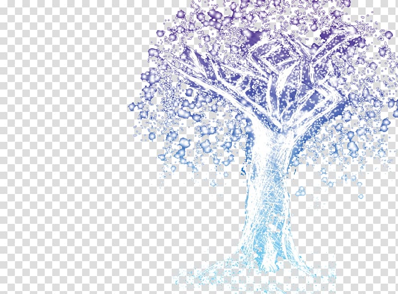 Graphic design , Magic Fairy Tree material transparent background PNG clipart
