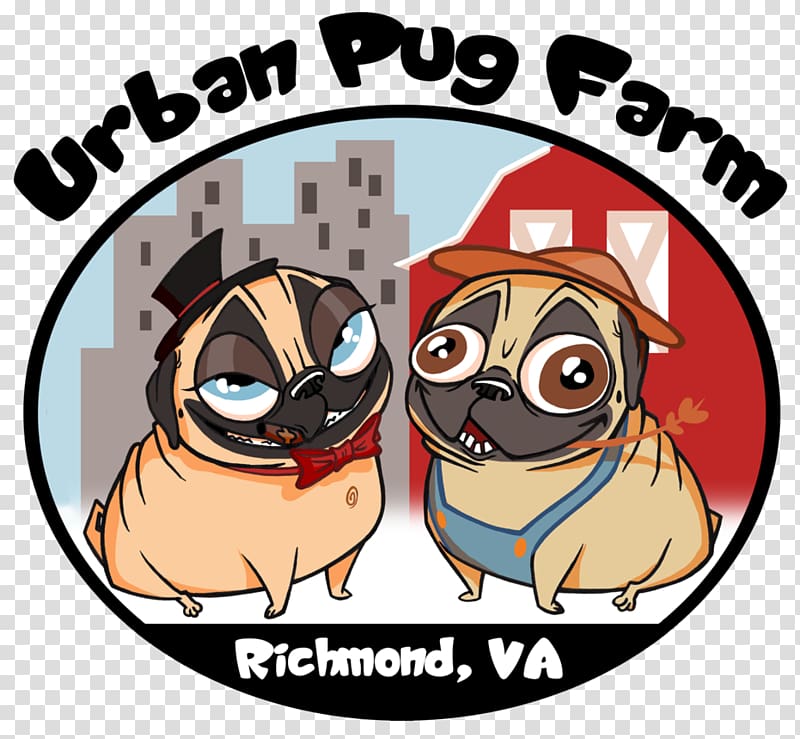 Pug Puppy love Toy dog Dog Toys, urban farm transparent background PNG clipart