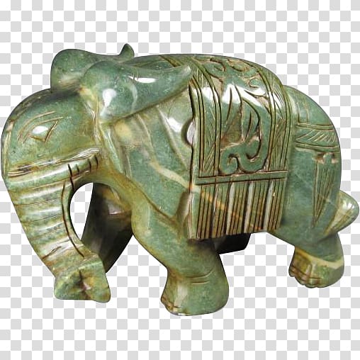 Indian elephant African elephant Stone carving Curtiss C-46 Commando, aboriginal carving transparent background PNG clipart