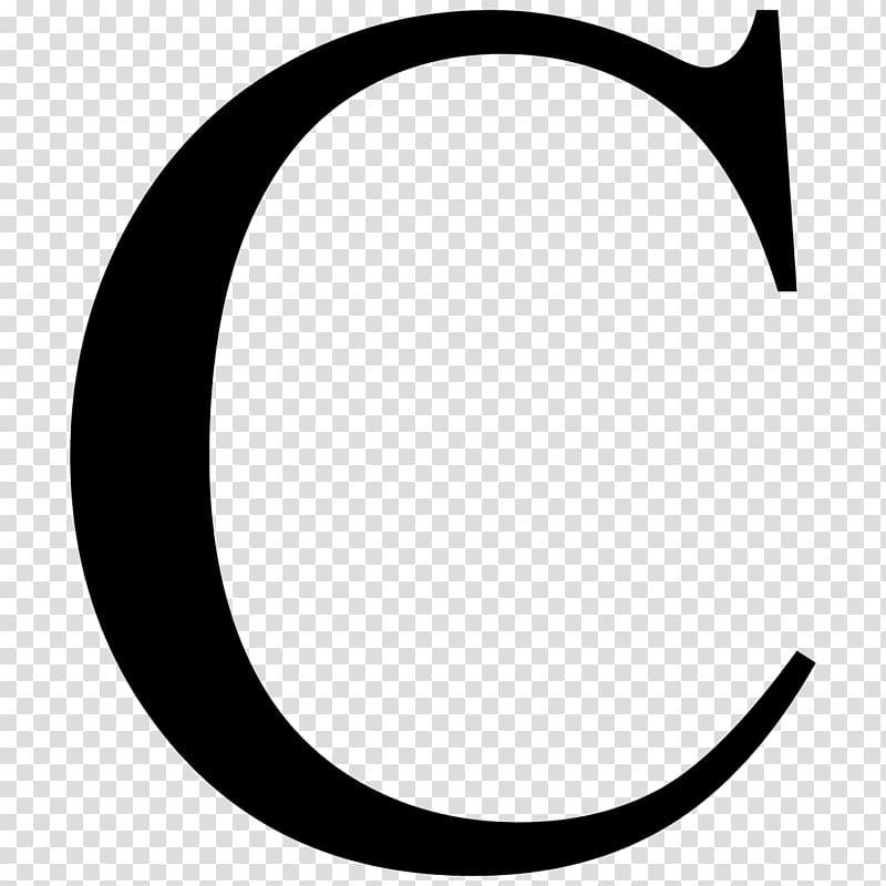C English alphabet Letter , c transparent background PNG clipart