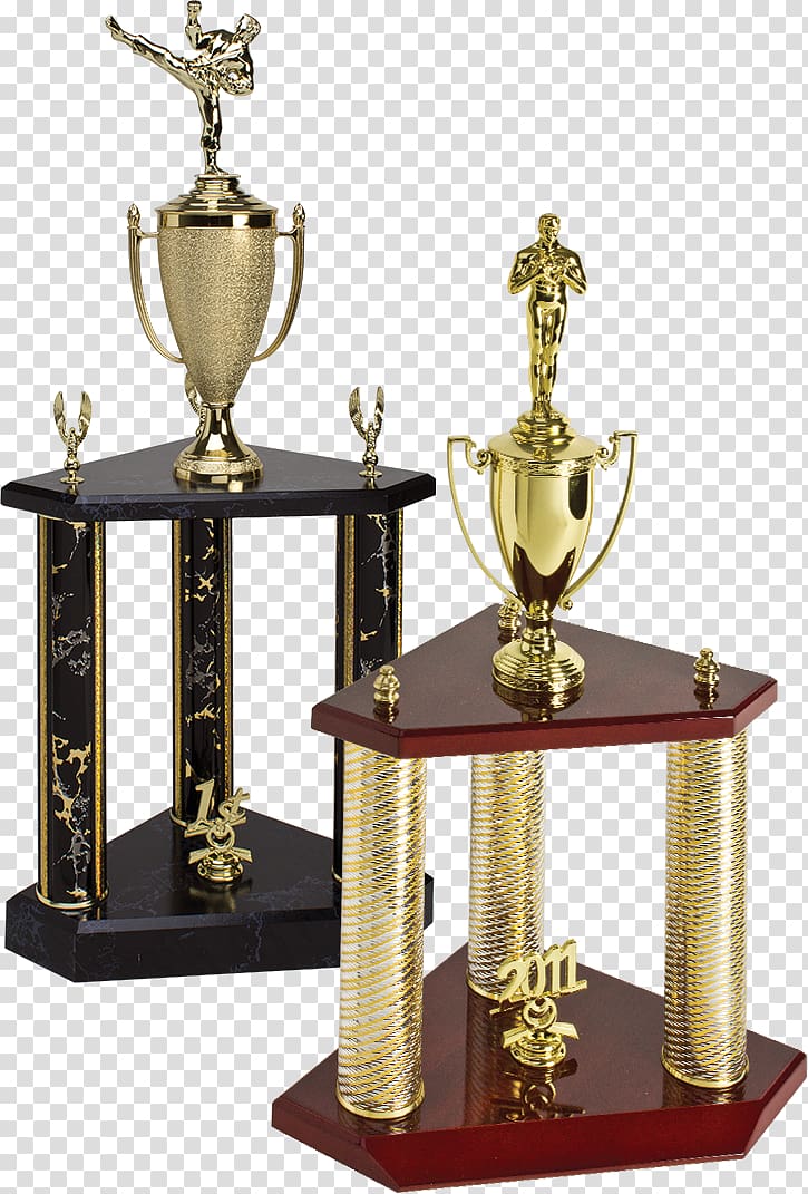 Participation trophy Gold medal Award, Trophy transparent background PNG clipart