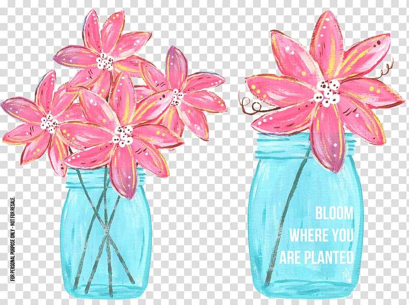 Mason jar Flower , mason jar transparent background PNG clipart