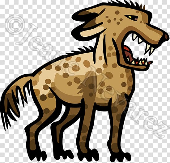 Striped hyena African wild dog Spotted hyena Brown hyena, hyena transparent background PNG clipart