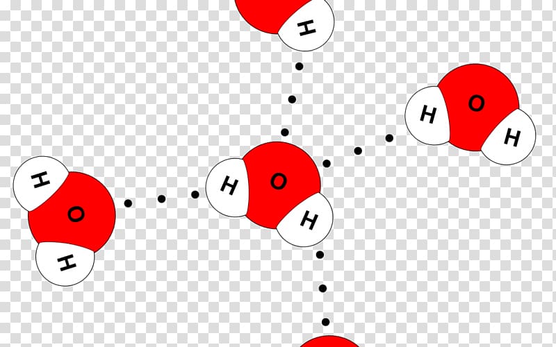 Hydrogen bond Chemical bond Chemical polarity Water Hydrogen atom, water transparent background PNG clipart