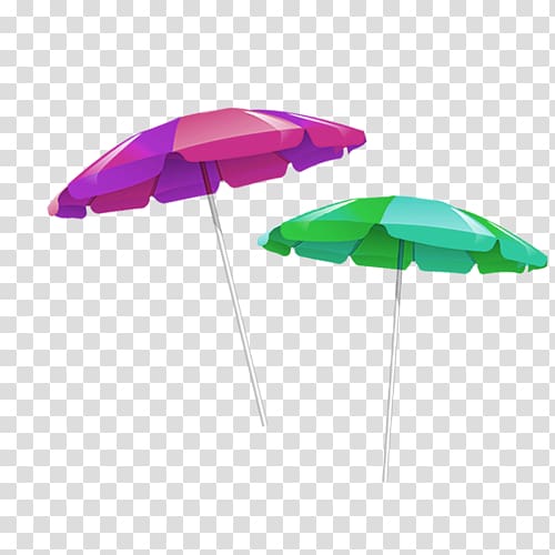 Umbrella Green, Green simple parasol decorative pattern transparent background PNG clipart