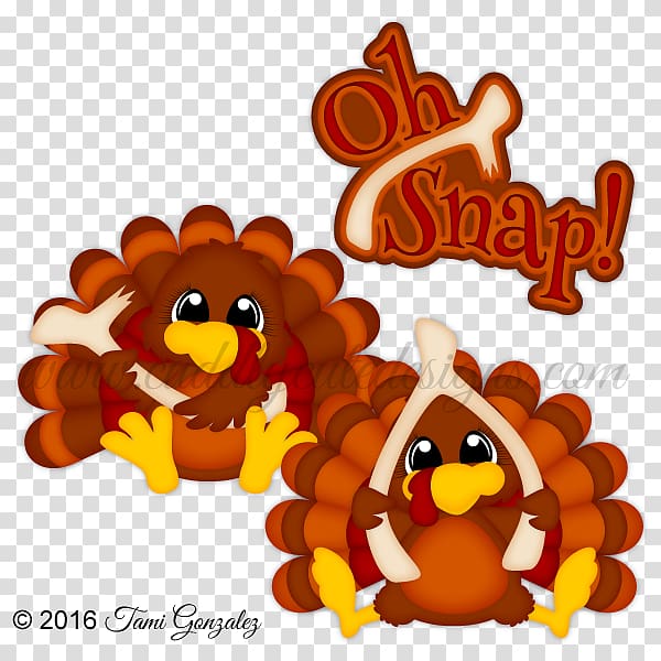 Thanksgiving Holiday Turkey meat , oh snap transparent background PNG clipart