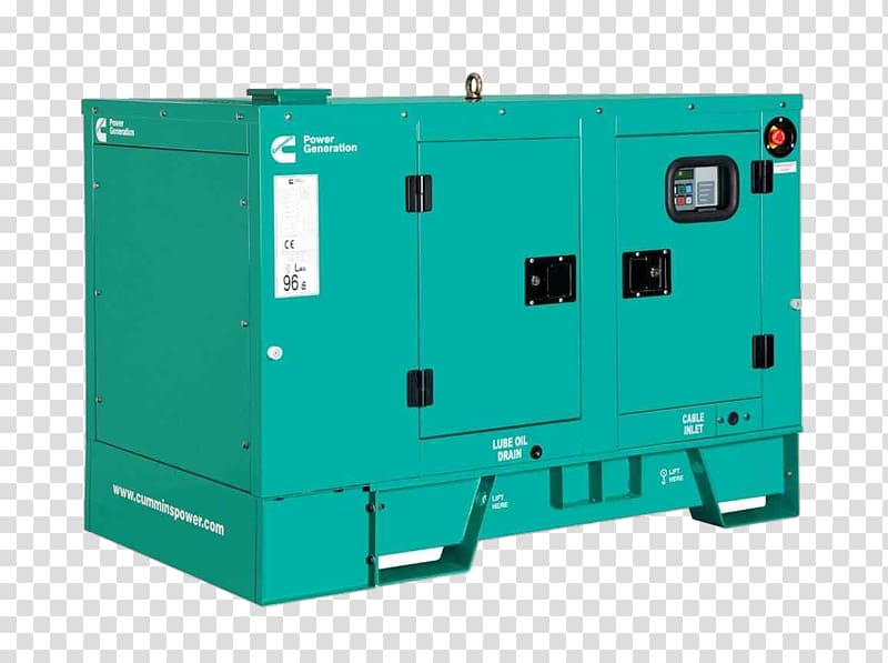 Caterpillar Inc. Diesel generator Cummins Electric generator Engine-generator, Hiu transparent background PNG clipart