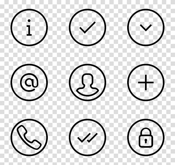 Computer Icons Smiley Emoticon , circle pack transparent background PNG clipart