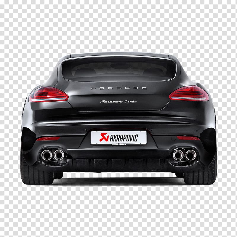 Porsche Panamera Exhaust system Sports car, sports car transparent background PNG clipart