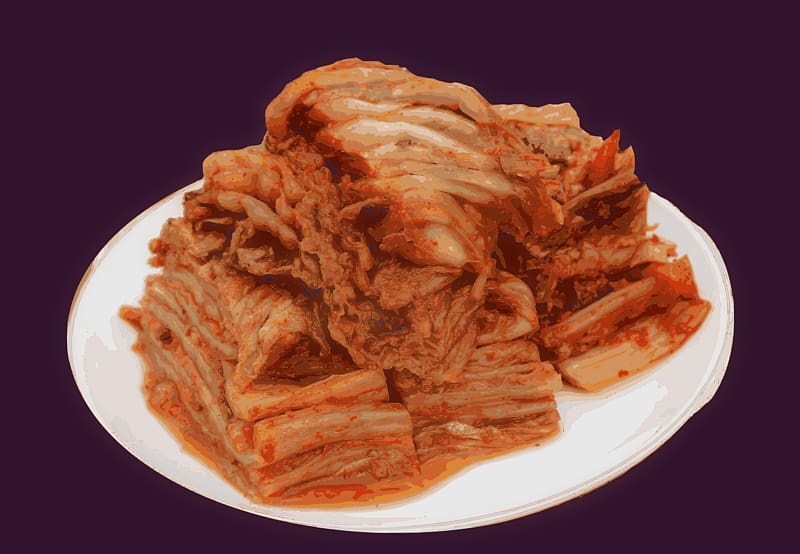 Seoul Korean cuisine Gimbap Samgye-tang Kimchi, jamon transparent background PNG clipart