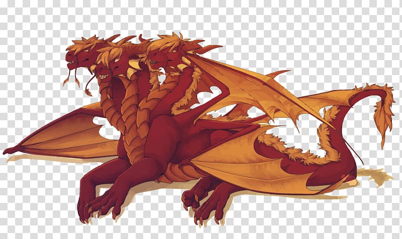 Dragon, three dragon transparent background PNG clipart