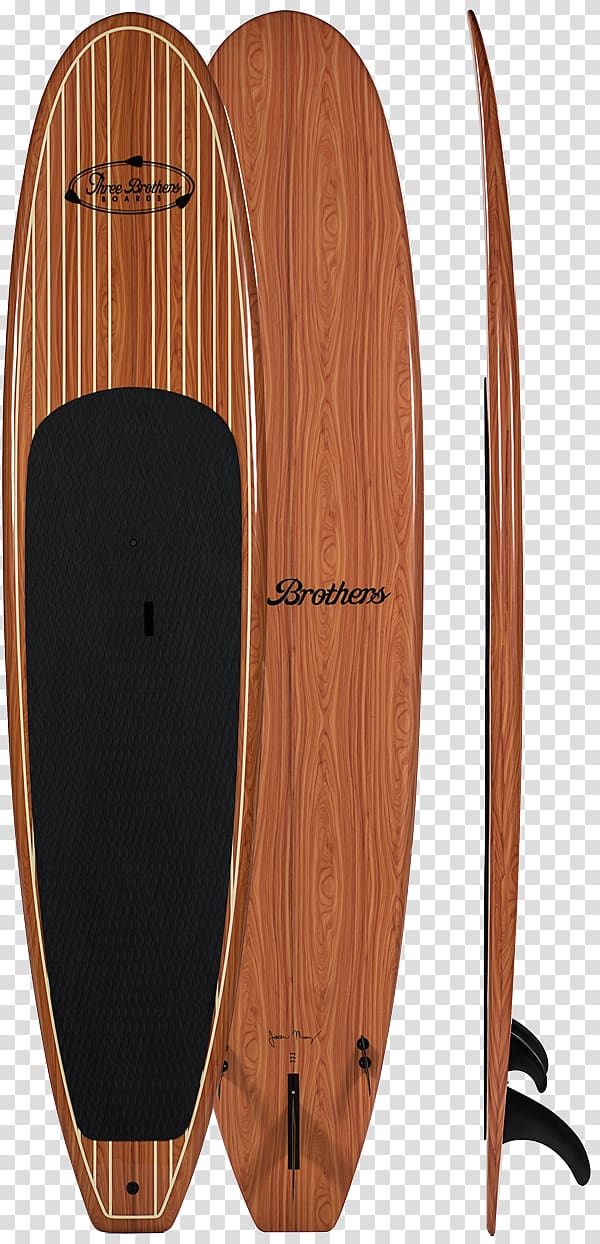 Standup paddleboarding Wood Surfboard, wood transparent background PNG clipart