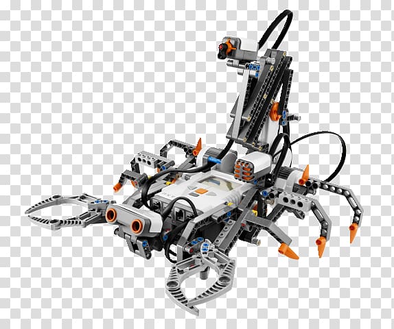 Robotics Lego Mindstorms NXT Scorpion, lego robot transparent background PNG clipart