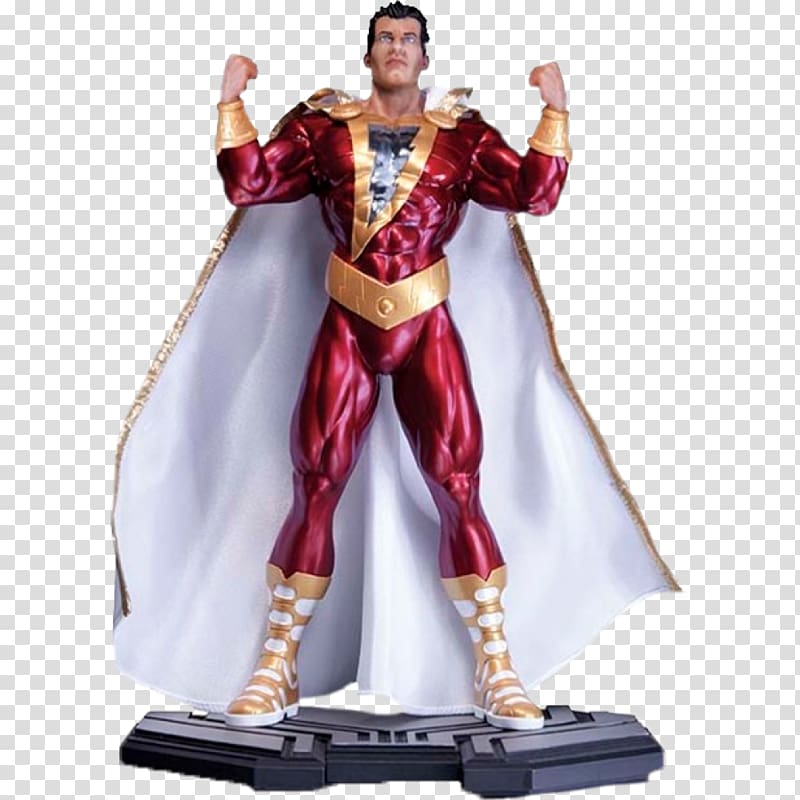 Captain Marvel Shazam! #1 Statue The New 52 Action & Toy Figures, nightwing transparent background PNG clipart