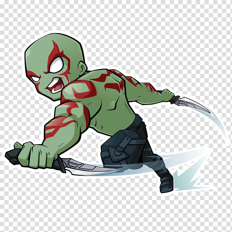 Drax the Destroyer , dave bautista drax costume transparent background PNG clipart