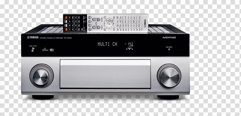 Stereophonic sound Yamaha AVENTAGE RX-A3060 DTS-HD Master Audio AV receiver, others transparent background PNG clipart