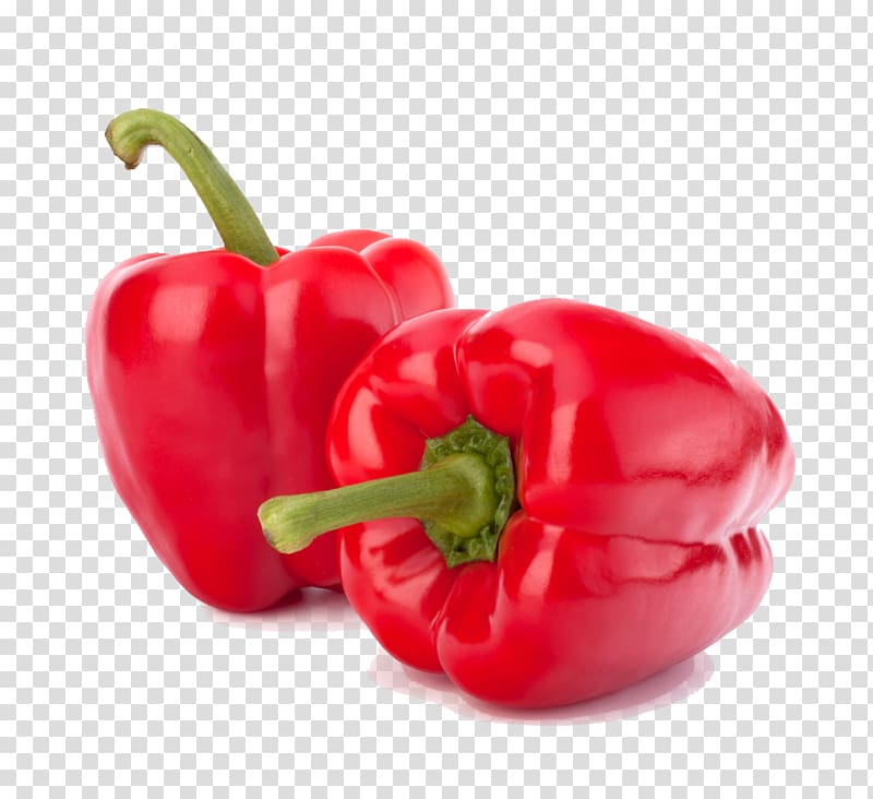 Vegetable Red bell pepper Food Auglis, vegetable transparent background PNG clipart