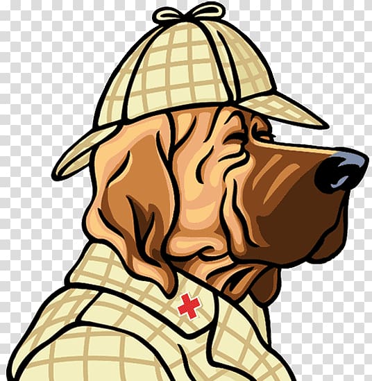 Droopy Basset Hound Detective Animated film , others transparent background PNG clipart