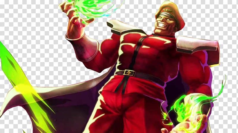 Street Fighter X Tekken M. Bison Super Street Fighter IV Street Fighter Alpha 3 Akuma, bison transparent background PNG clipart